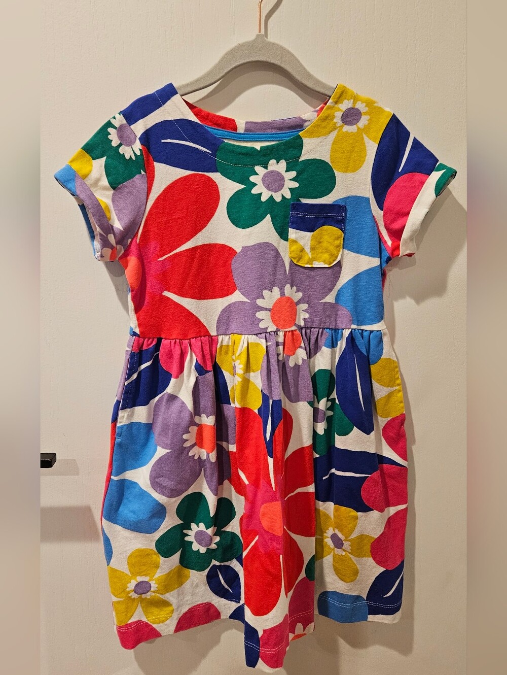 NWOT Mini Boden Gurls Floral Dress Size 7/8
